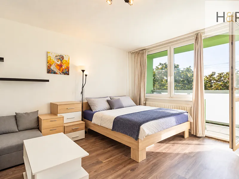 Prodej 1+kk, 36 m² + lodžie, Pardubice – Polabiny, Lidická